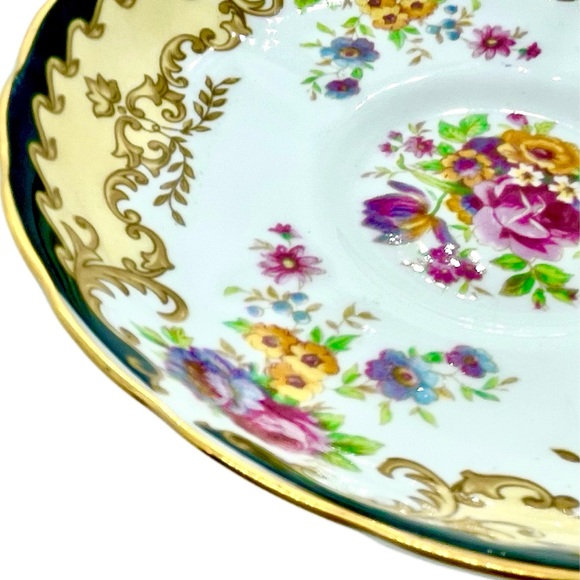 Vintage Lorraine Tuscan Fine English Bone China Small Plate Replacement Piece - Picture 7 of 11